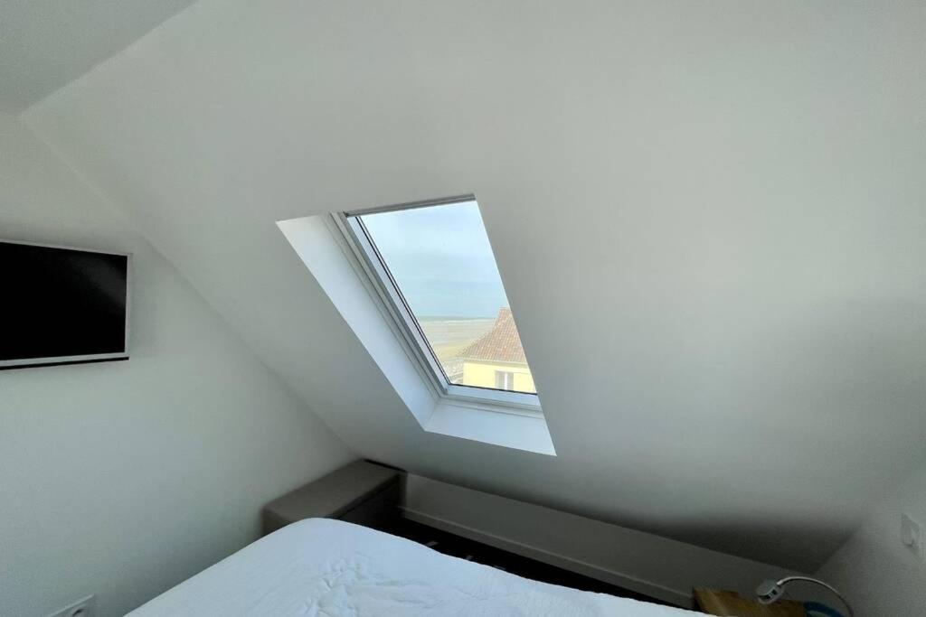 Duplex Avec Jacuzzi Vue Imprenable Sur La Baie De Wissant Apartment Exterior photo